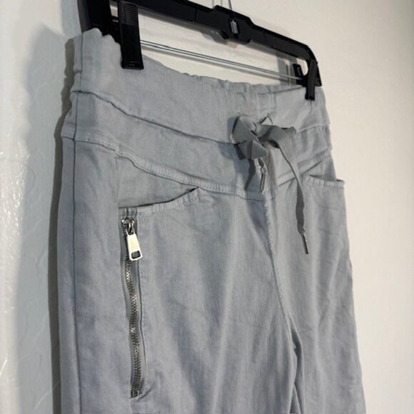 Venti6 Joggers Pants Womens Medium Drawstring Gray 27.5" - Picture 2 of 5